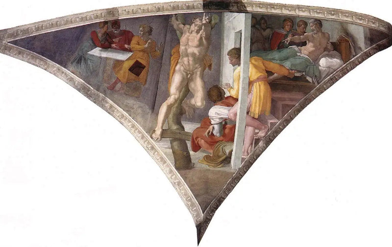 Haman's Straf - Michelangelo