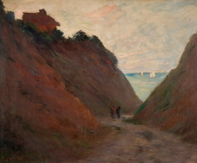 Den Hulvej i Klippen ved Varangéville - Claude Monet