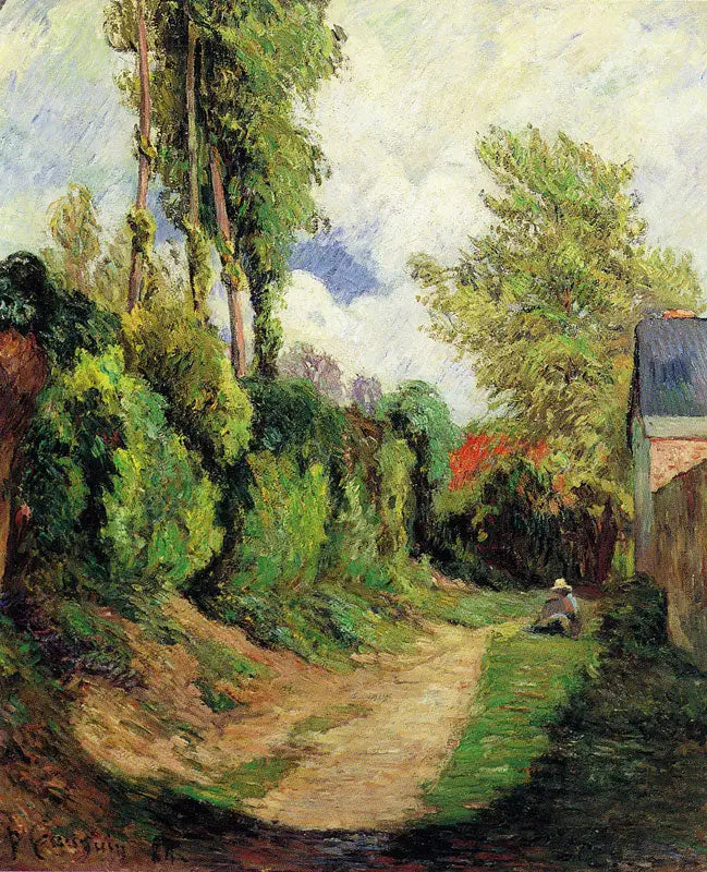 Den Hule Vej - Paul Gauguin