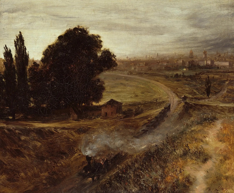 Berlin-Potsdam jernbane - Adolph von Menzel