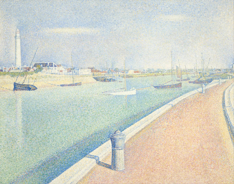 Kanalen ved Gravelines, Lille Fort Philippe - Georges Seurat