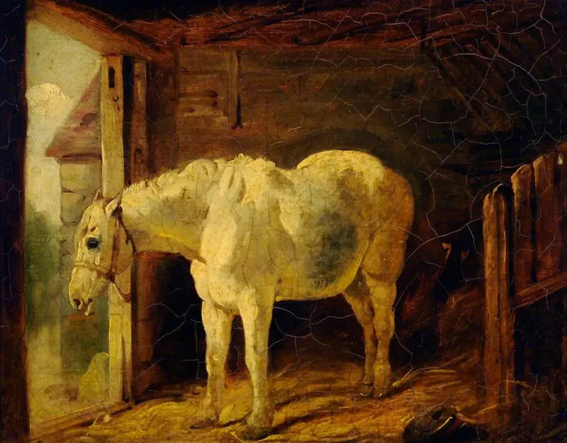 Den Hvide Hest - John Frederick Herring, Sr.