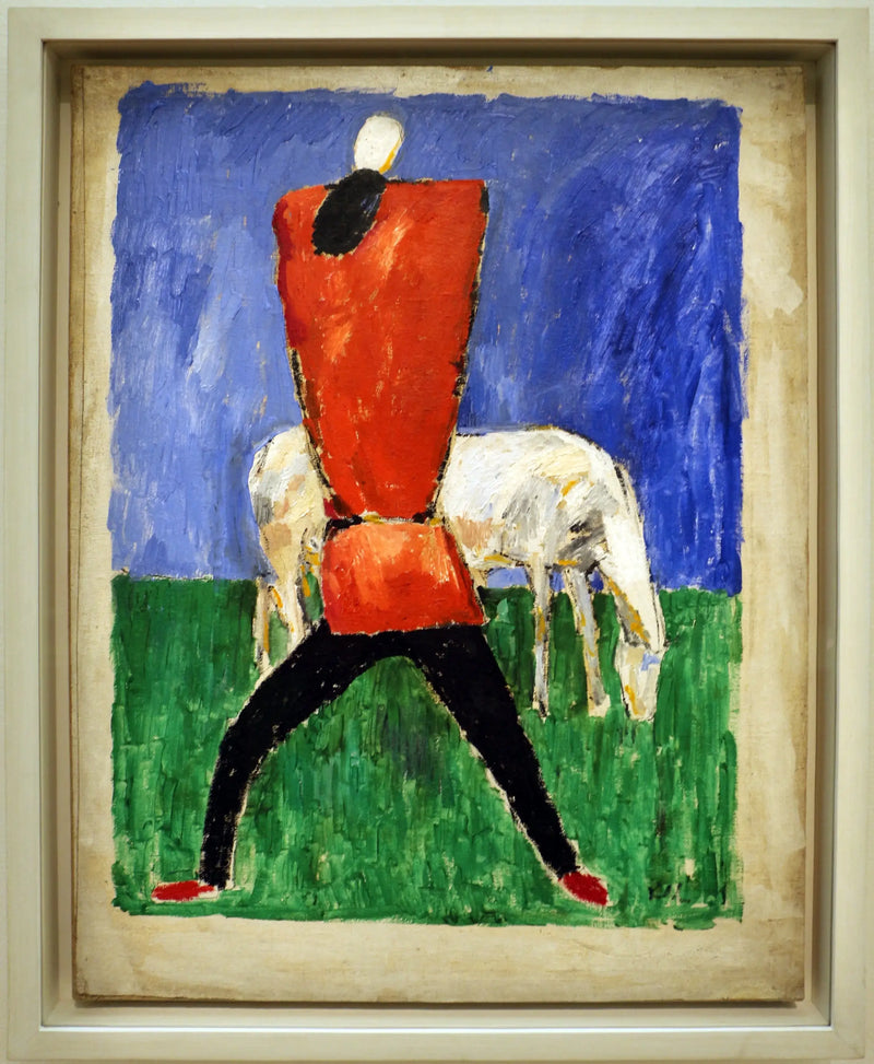 Den hvide hest - Kazimir Malevich
