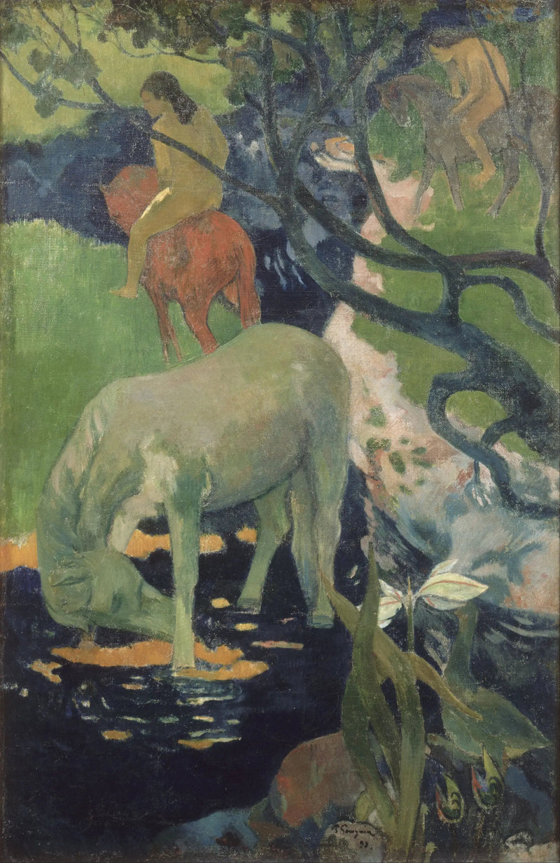 Den hvide hest - Paul Gauguin