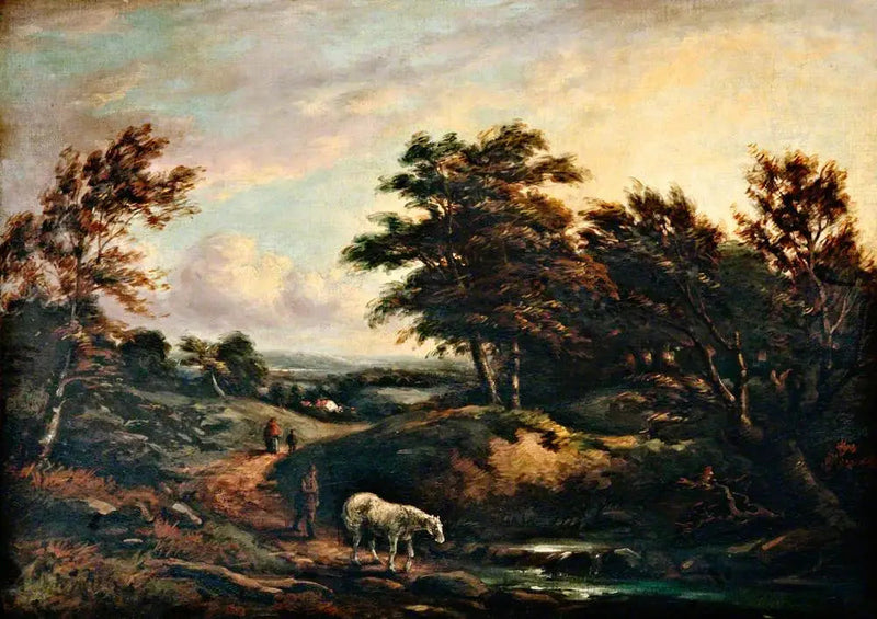 Den Hvide Hest - Thomas Gainsborough