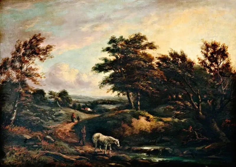 Den Hvide Hest - Thomas Gainsborough