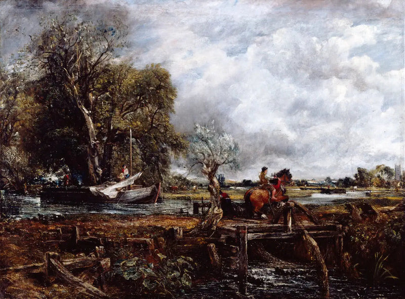 Den springende hest - John Constable