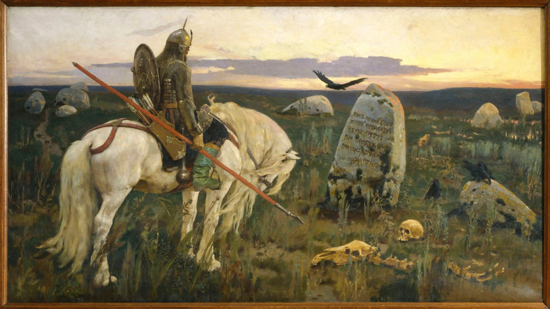 Ridderen ved krydset - Viktor Vasnetsov