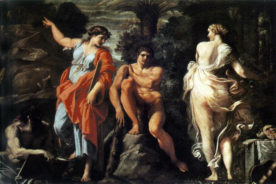 Hercules' Valg - Annibale Carracci