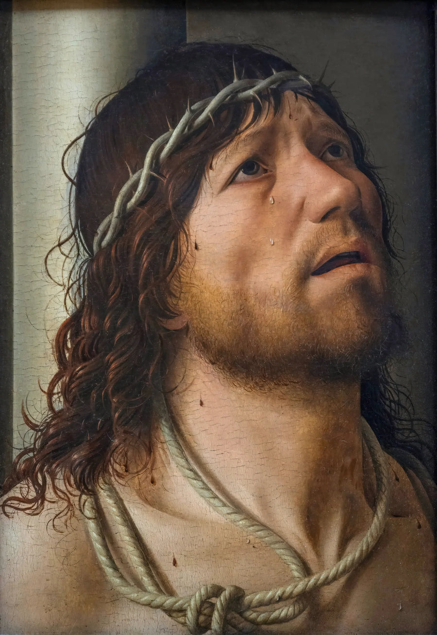 Kristus ved søjlen - Antonello de Messine