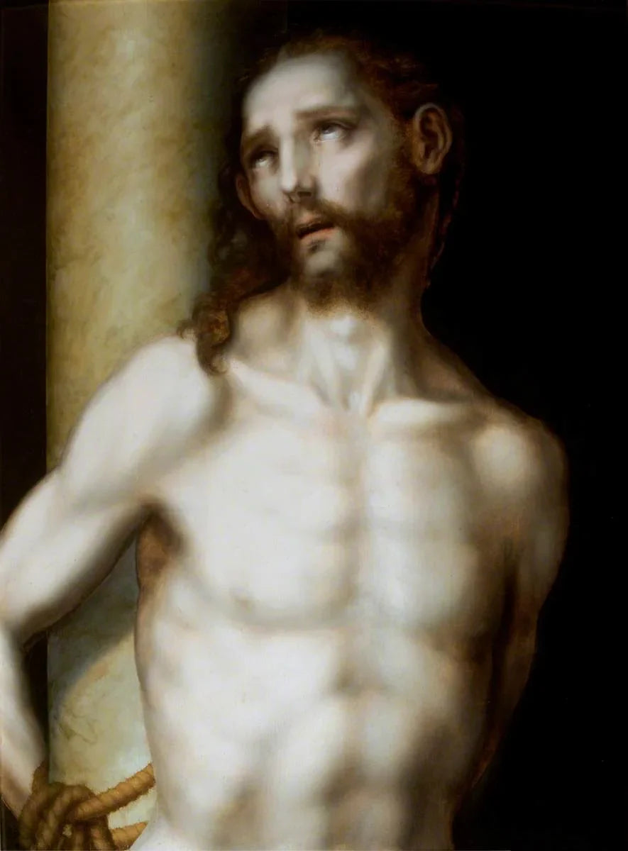 Kristus ved søjlen - Luis de Morales