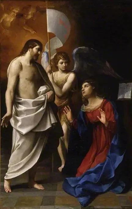 Kristus, der viser sig for Jomfruen - Guido Reni