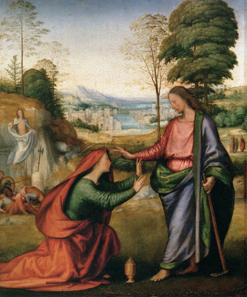 Kristus, der viser sig for Santa Magdalena - Fra Bartolomeo