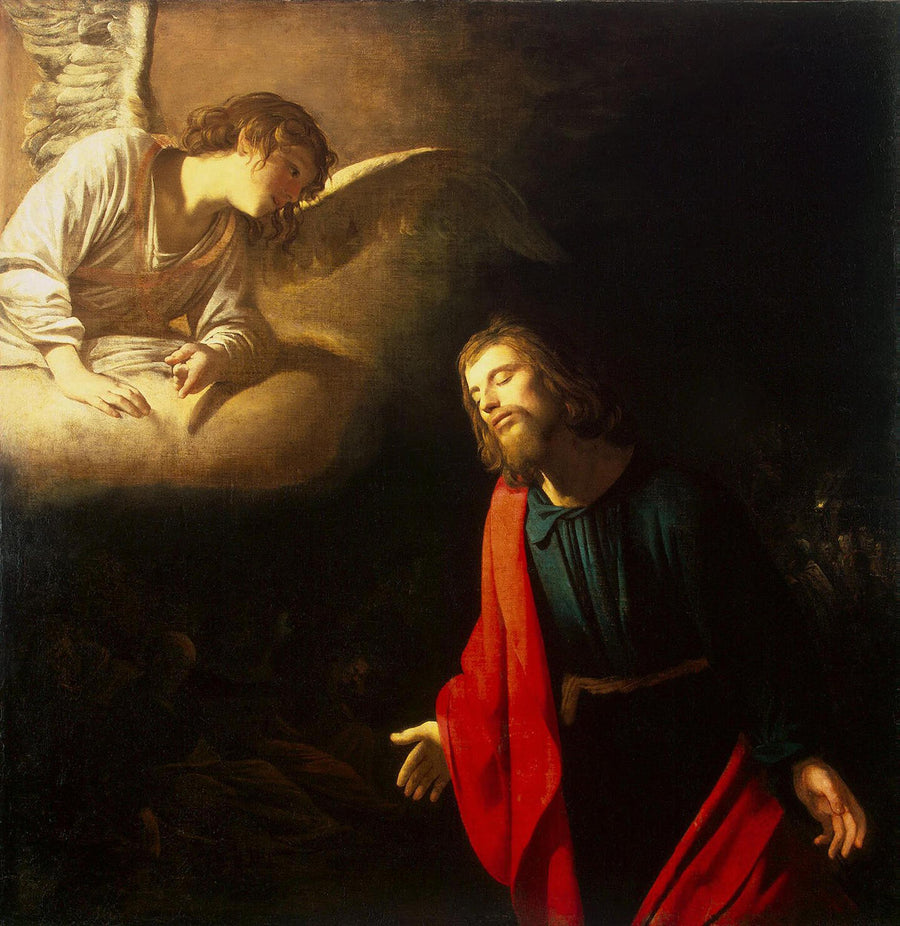 Kristus i Getsemanehaven (Kamp i haven) - Gerrit van Honthorst