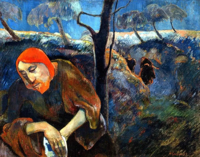 Kristus i Olivenhaven - Paul Gauguin