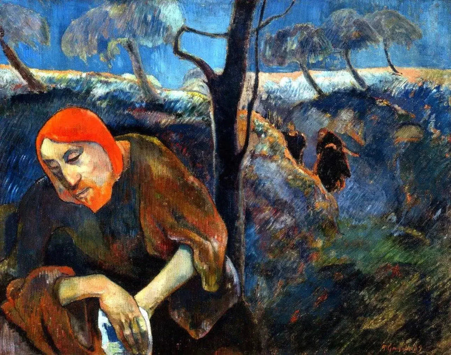 Kristus i Olivenhaven - Paul Gauguin
