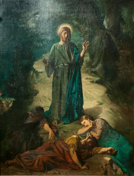 Kristus i Oliventræets Have - Théodore Chassériau