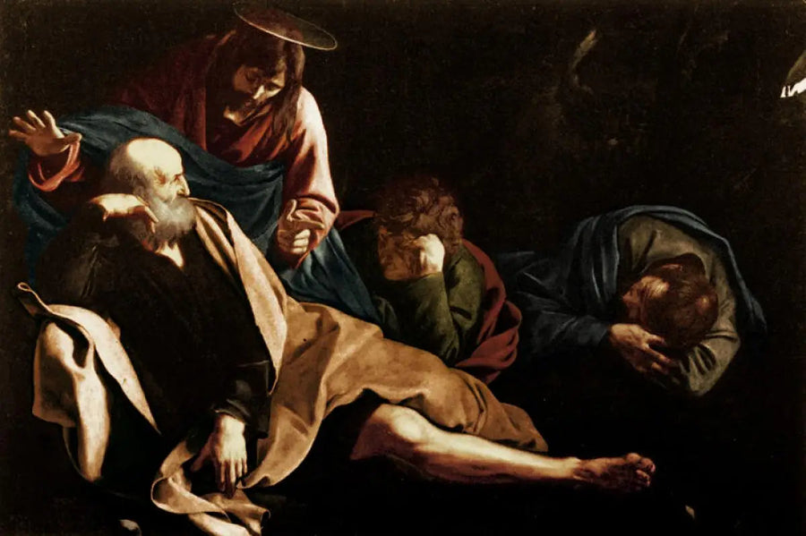Kristus på Olivenbjerget - Caravaggio