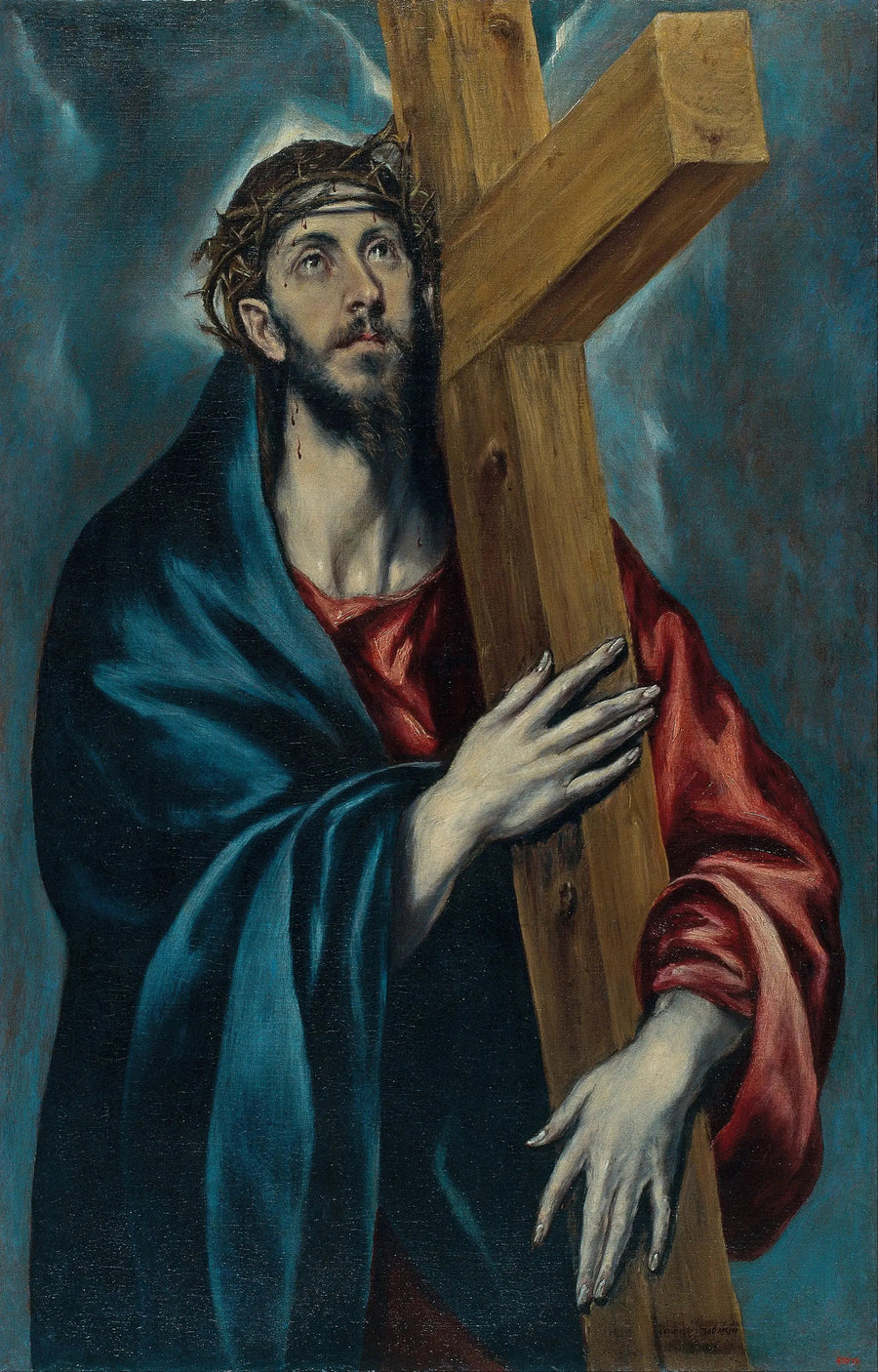 Kristus med korset - El Greco