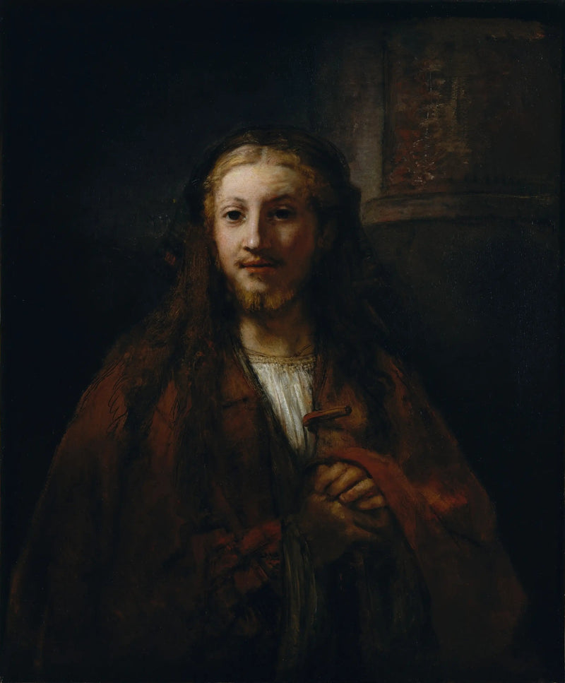 Kristus med en stok - Rembrandt