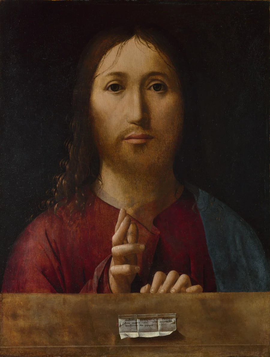 Kristus velsignende - Antonello de Messine