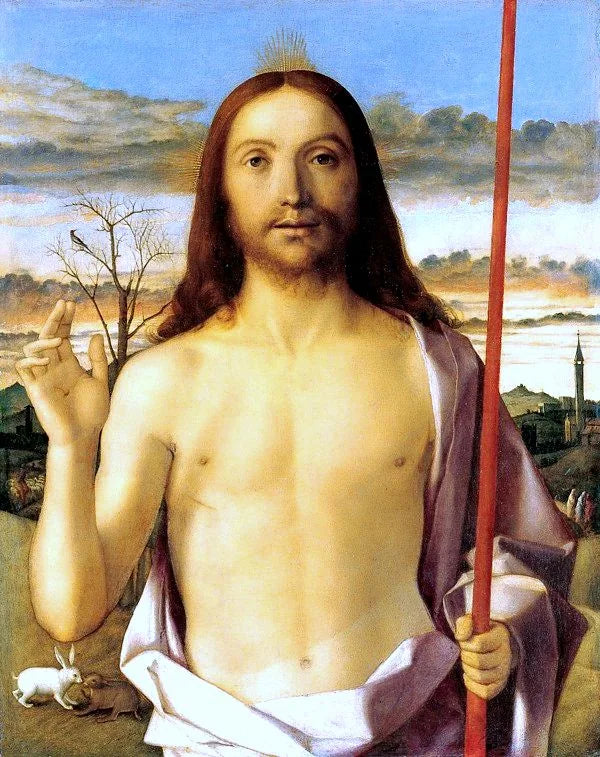 Den velsignende Kristus - Giovanni Bellini