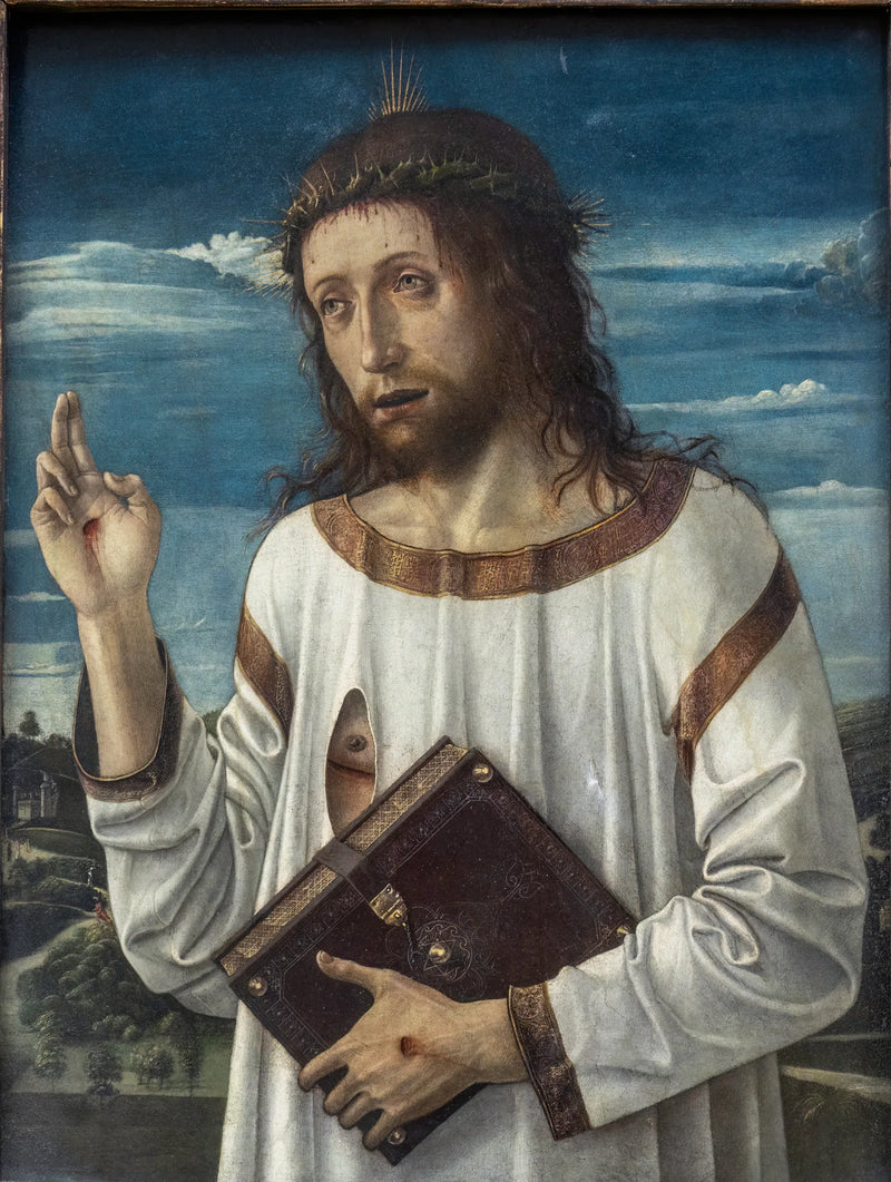 Den velsignende Kristus - Giovanni Bellini