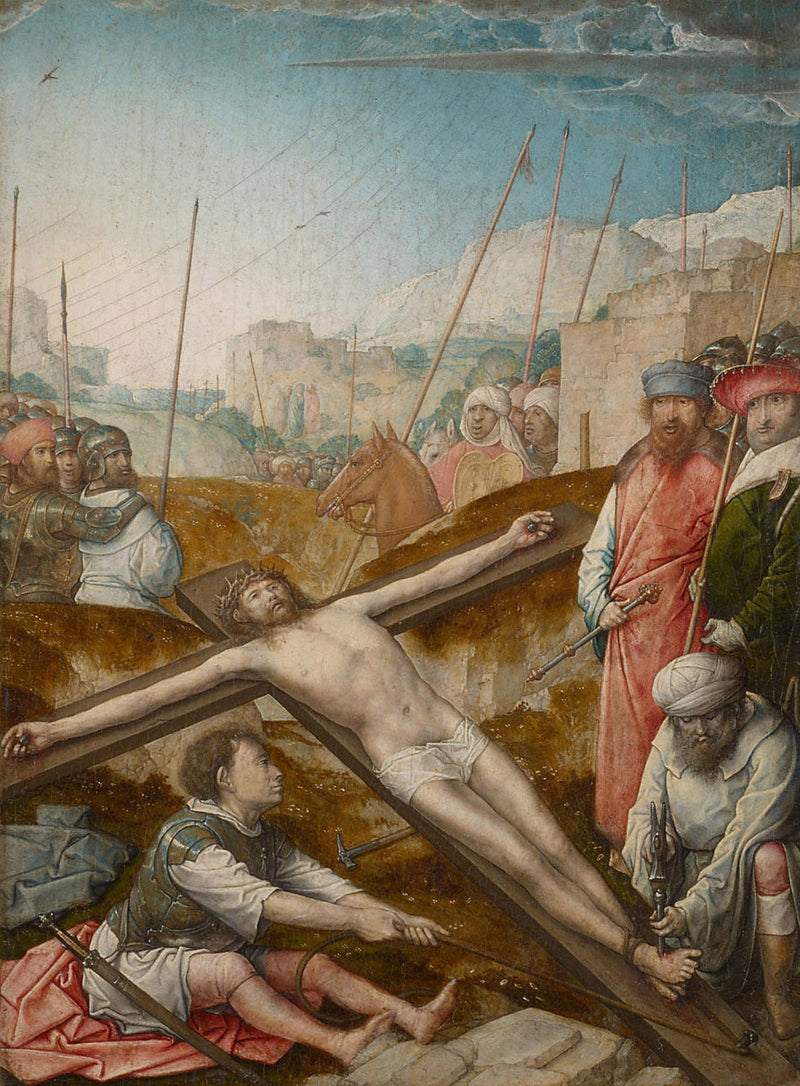 Kristus korsfæstet - Juan de Flandes
