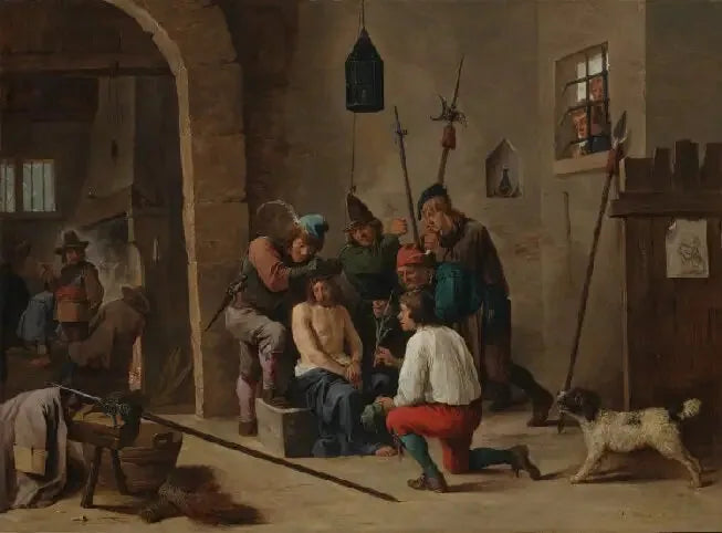 Kristus med tornekrone - David Teniers den Yngre