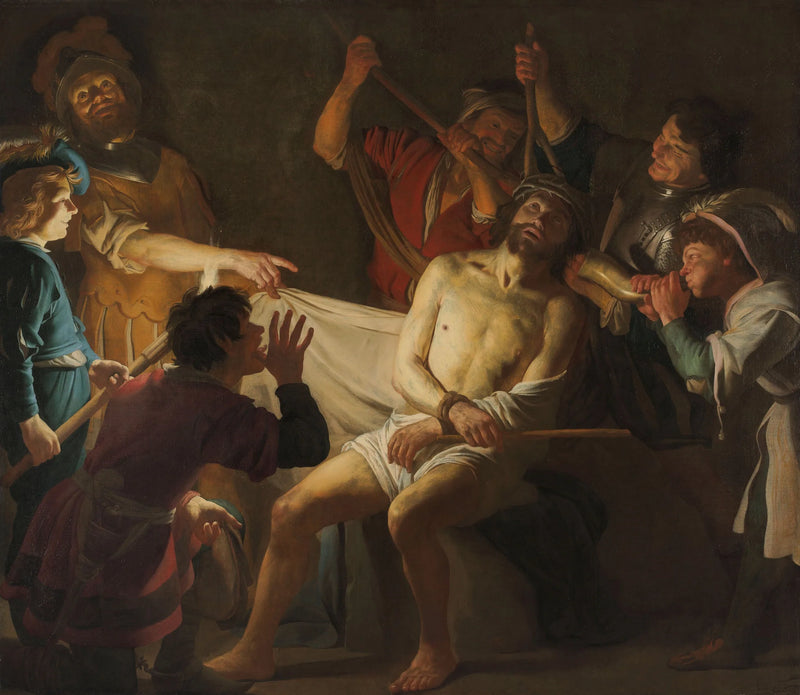 Kristus med tornekrone - Gerrit van Honthorst