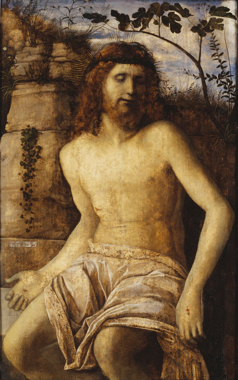 Kristus med tornekrone - Giovanni Bellini