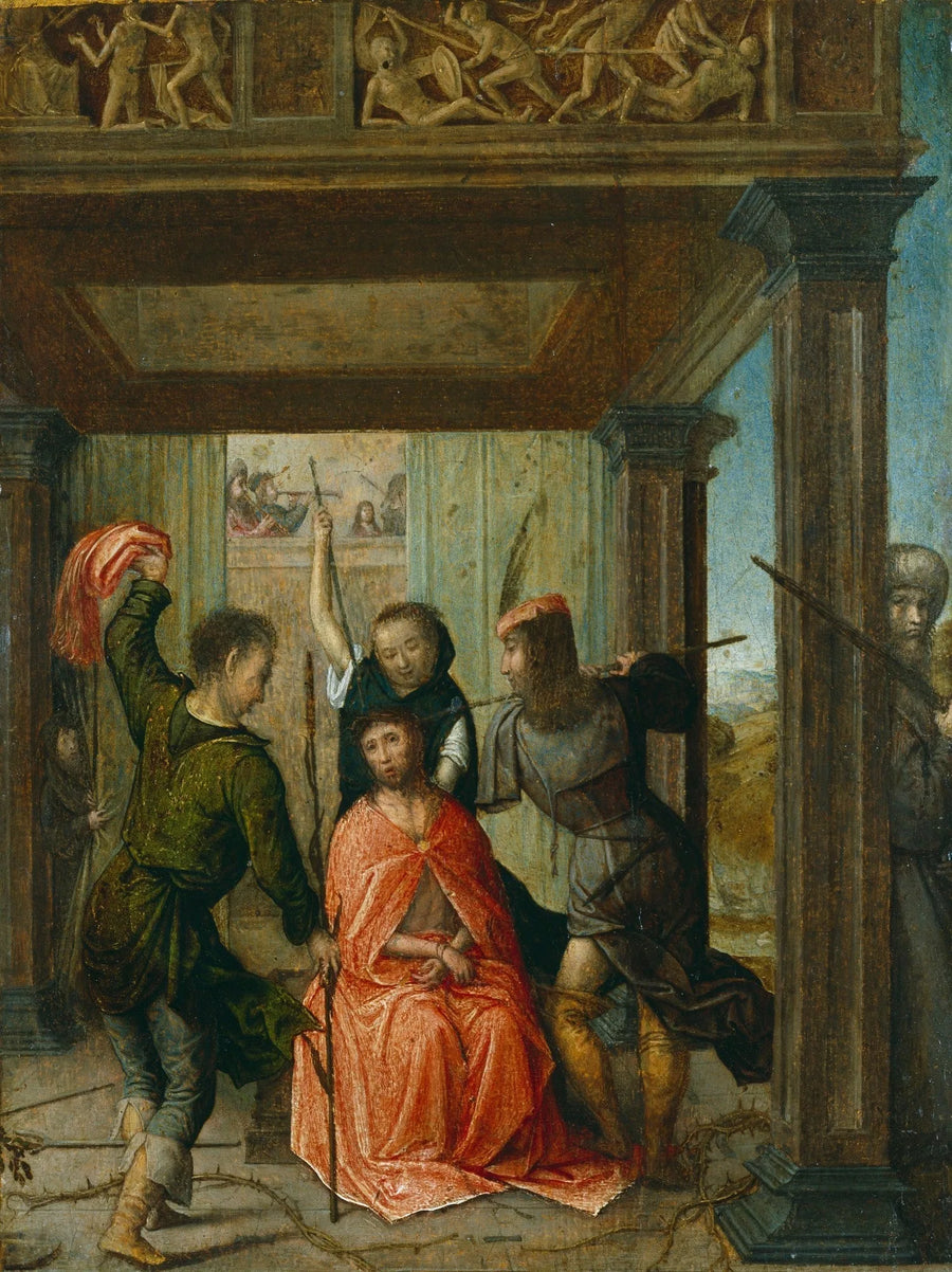 Kristus med tornekrone - Juan de Flandres