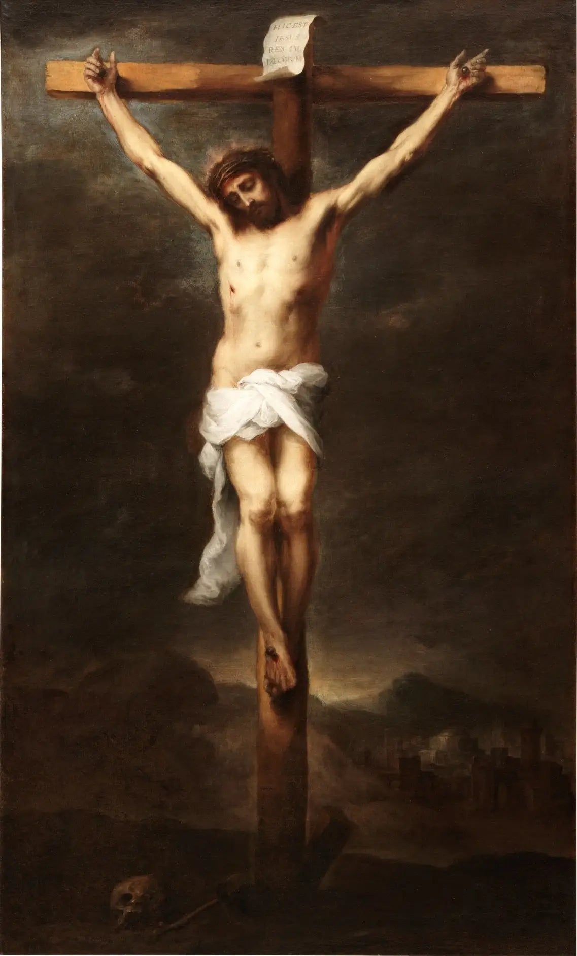 Le Christ crucifié - Bartolomé Esteban Murillo image 1 reproduction de peinture à l’huile