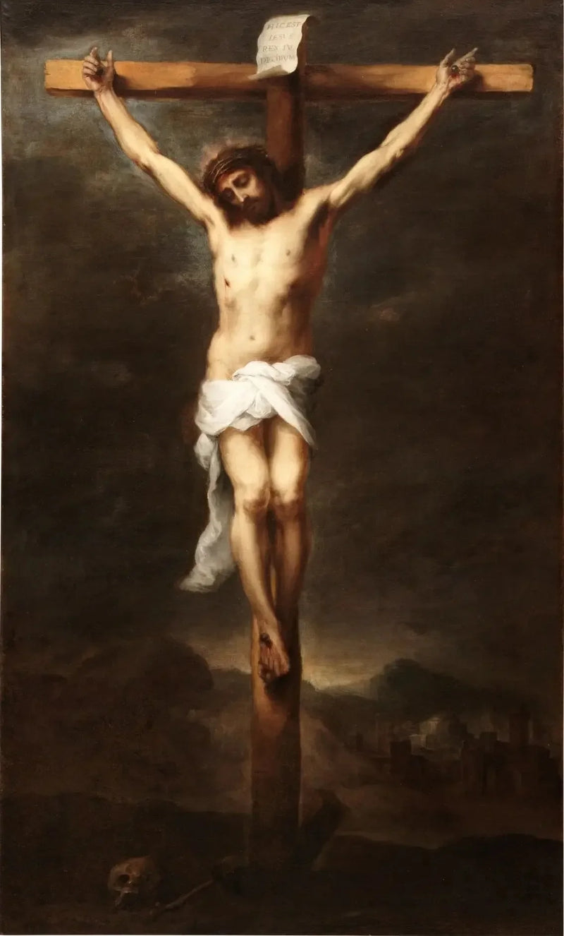 Den korsfæstede Kristus - Bartolomé Esteban Murillo