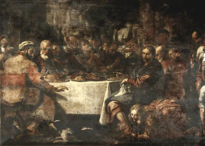 Kristus i Simoons hus - Mattia Preti