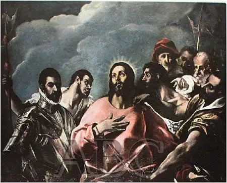 Kristus afklædt sine klæder - El Greco