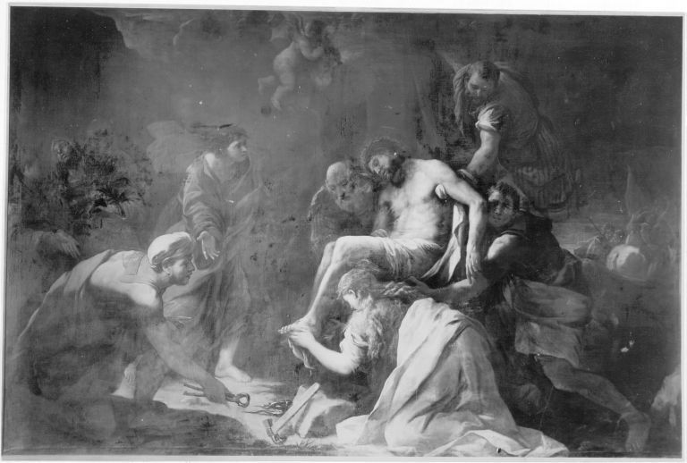 Le Christ descendu de la Croix - Luca Giordano - Alpha Reproduction