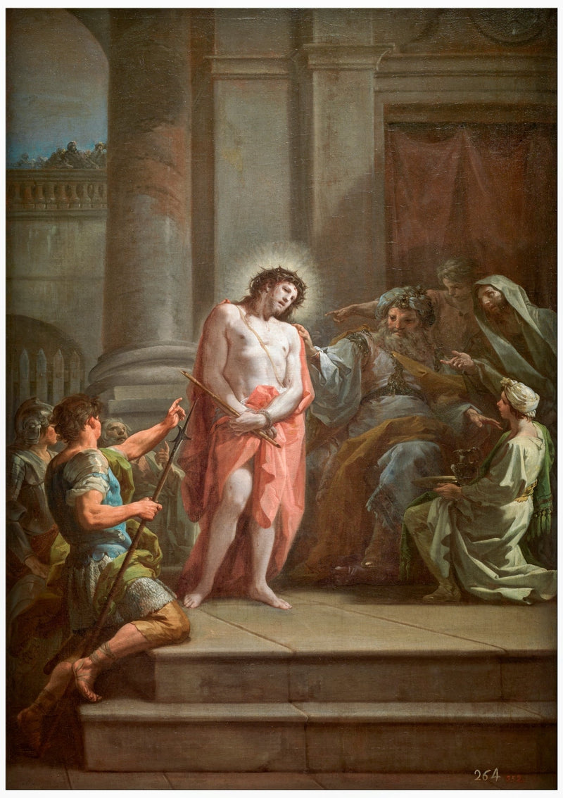 Kristus foran Pilatus - Corrado Giaquinto