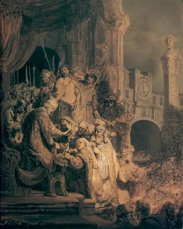 Kristus foran Pilatus (Ecce Homo) - Rembrandt