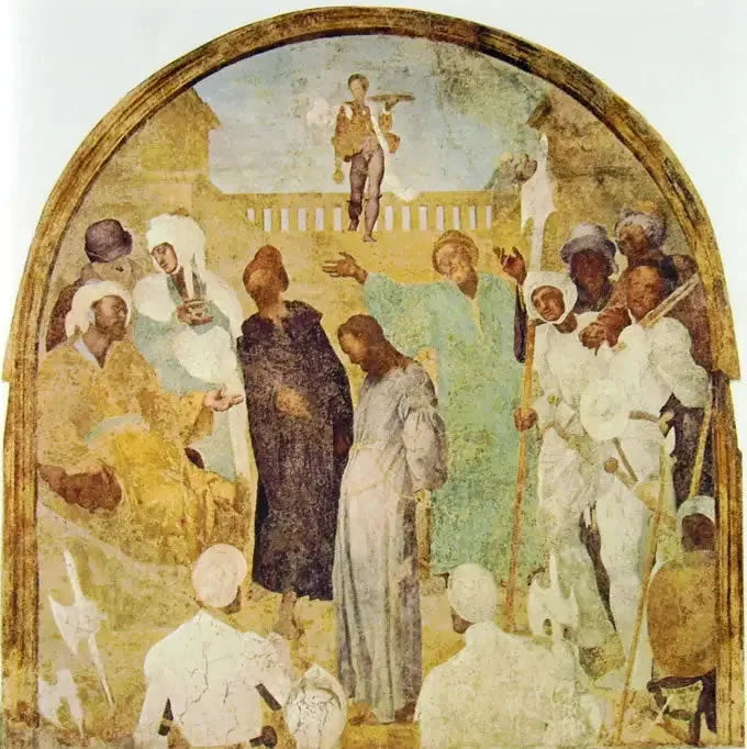 Kristus foran Pilatus - Pontormo