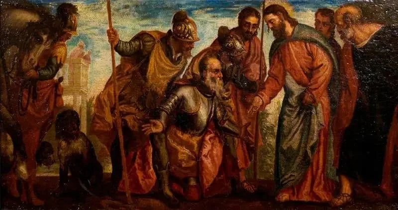 Kristus og centurionen (Matthæus 8:5) - Paul Véronèse