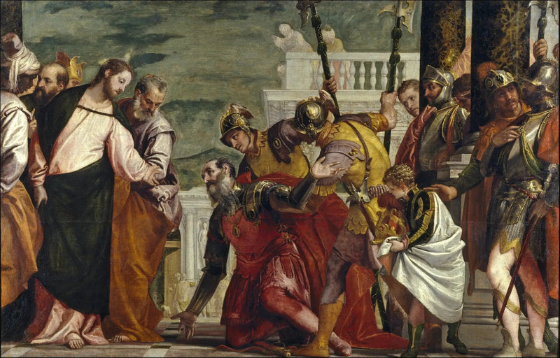 Kristus og centurionen - Paul Véronèse