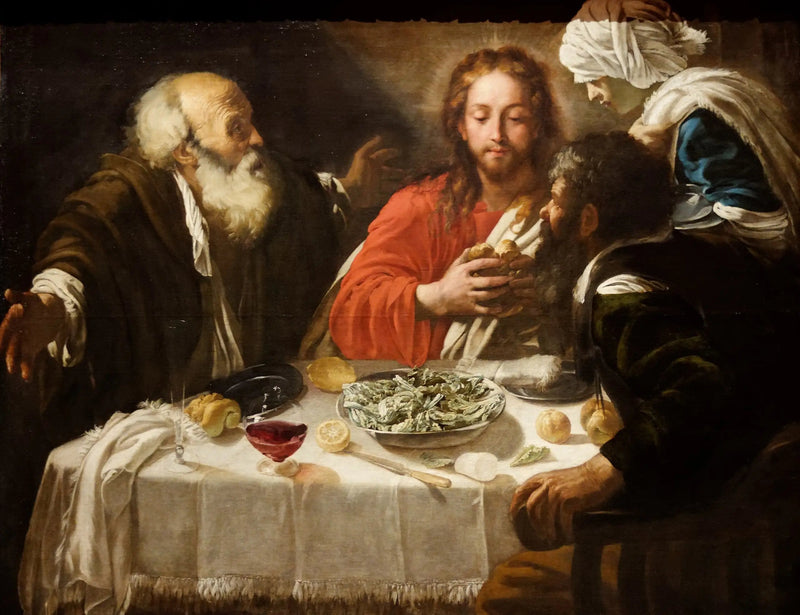 Kristus og disciplene i Emmaus - Caravaggio