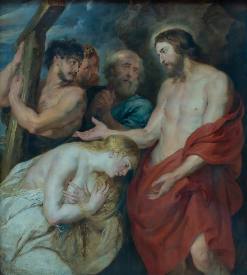 Kristus og de angrende syndere - Peter Paul Rubens