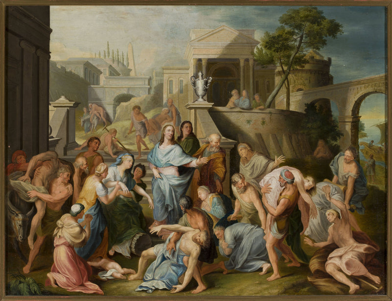 Kristus helbreder de syge - Jean-Baptiste Jouvenet