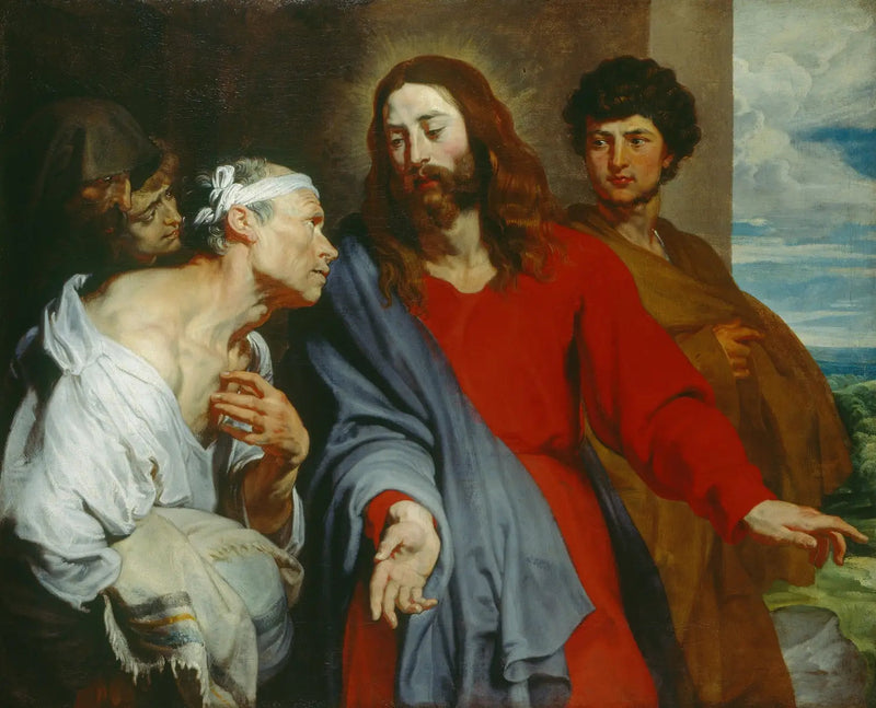 Kristus helbreder den lamme - Antoine van Dyck