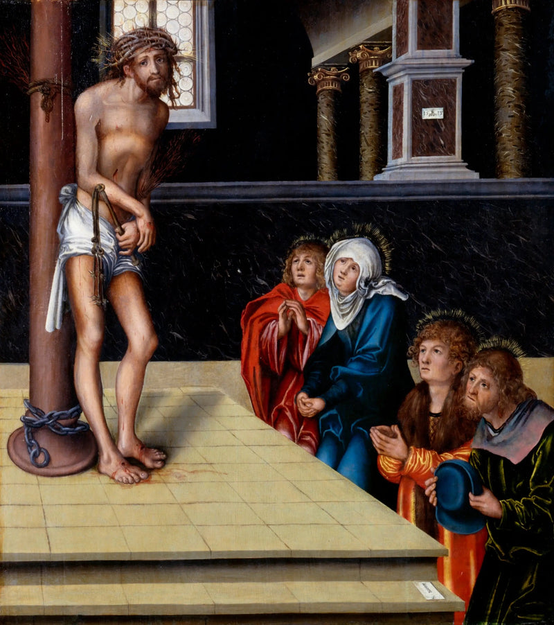 Kristus, smertefuld mand - Lucas Cranach den Ældre