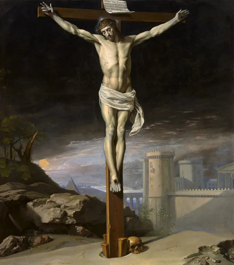 Kristus død på korset - Philippe de Champaigne