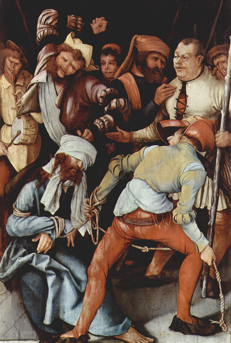 Den forargede Kristus - Matthias Grünewald
