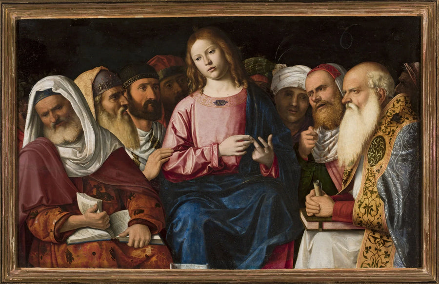 Kristus blandt lærerne - Cima da Conegliano